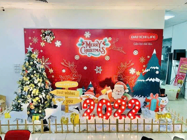 Trang Trí Noel Văn Phòng